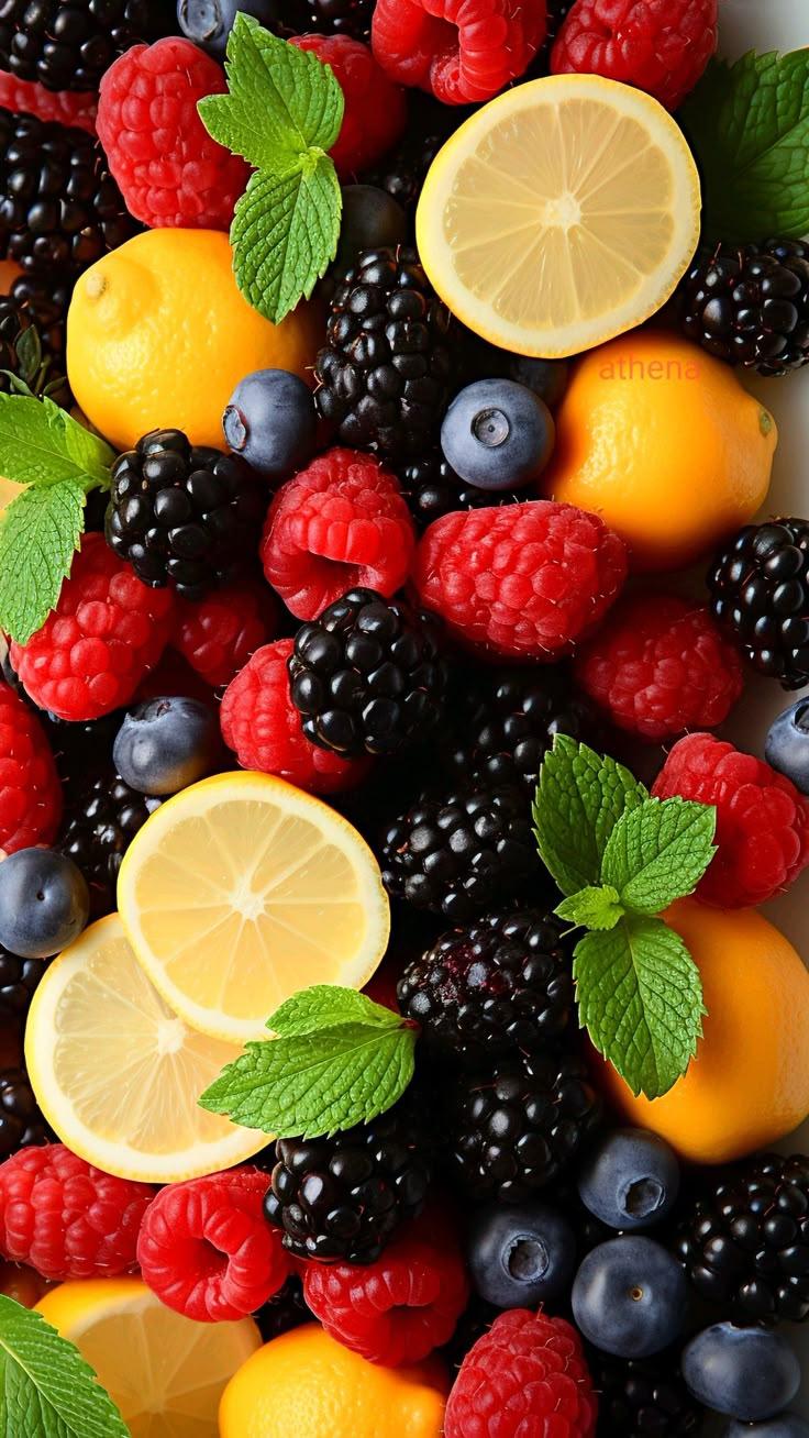 Garden Gala: Wholesome Harvest of Mixed Fruits and Veggies